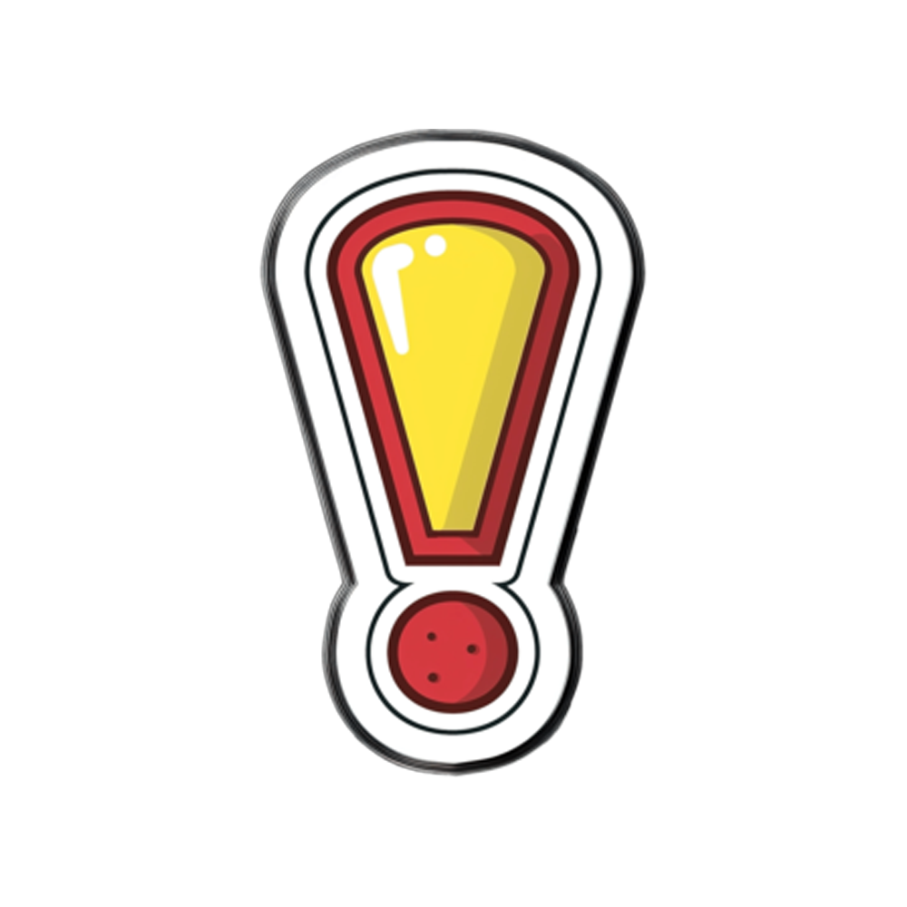 Exclamation Mark Sticker Transparent Clipart