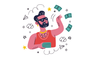 Expend Free Sticker PNG