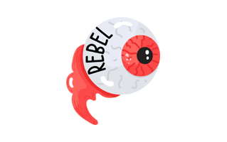 Eye Ball Free Sticker PNG