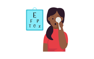 Eye Test Free Sticker PNG