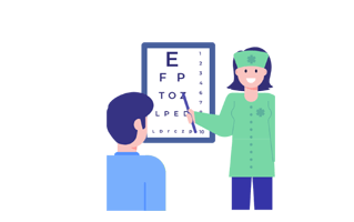 Eye Test Sticker PNG