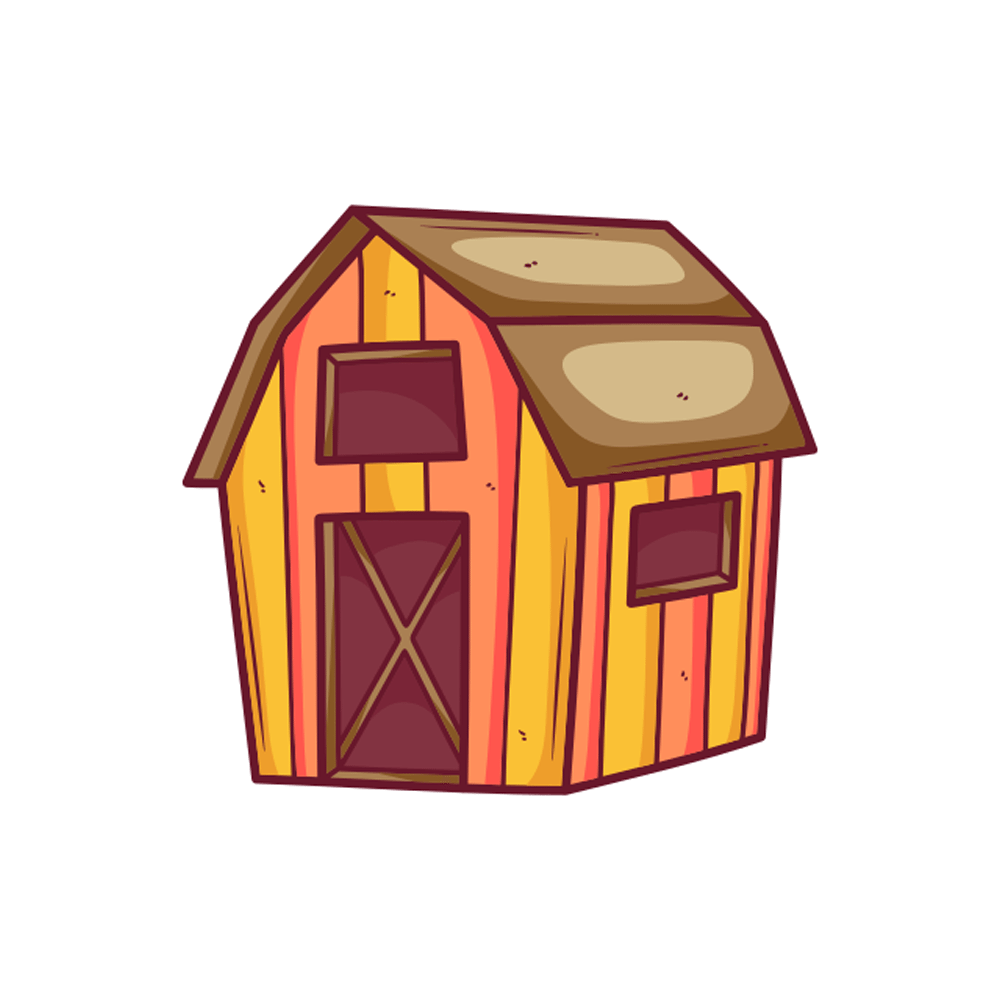 Farm House Free Sticker Transparent Photo