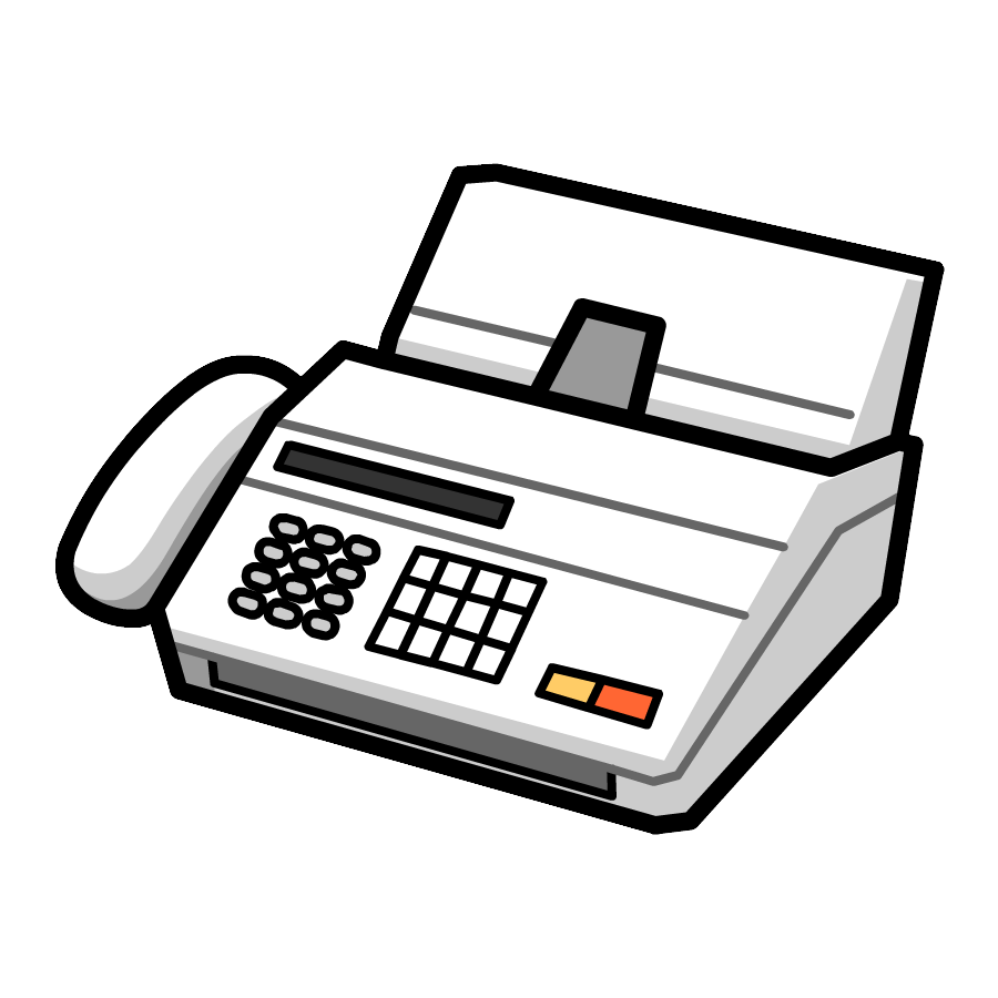 Fax Machine Transparent Picture