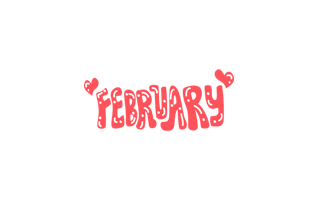 February Free Sticker PNG