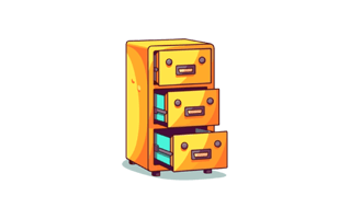 Filing Cabinet Free Sticker