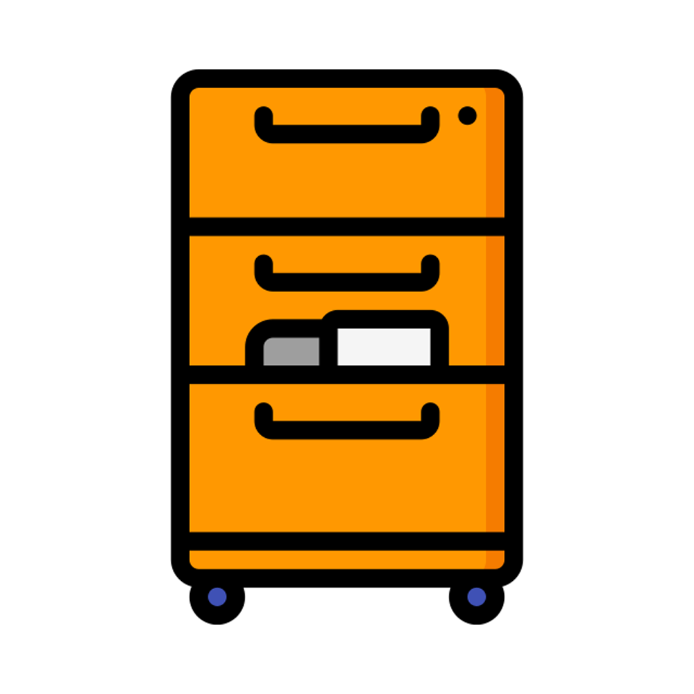 Filing Cabinet Sticker Transparent Image
