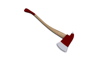Fire Axe PNG