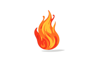Fire Free Sticker PNG