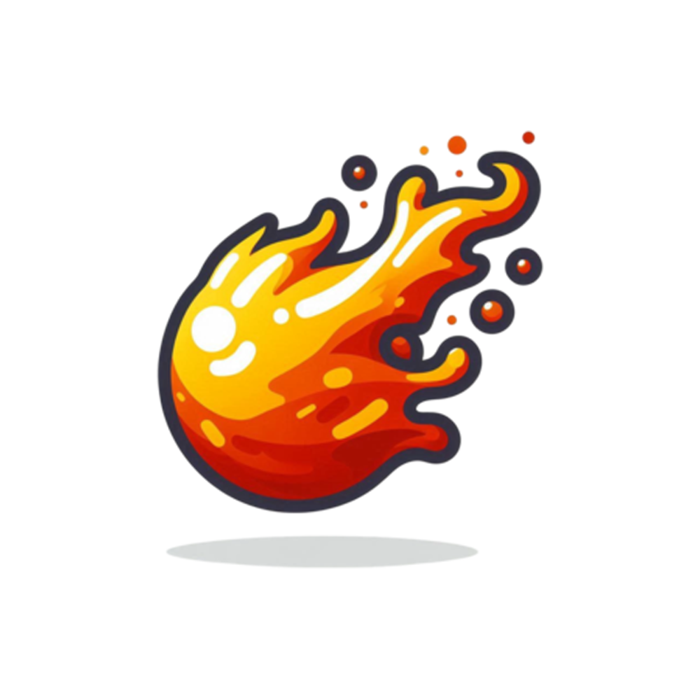 Fireball Free Sticker Transparent Gallery