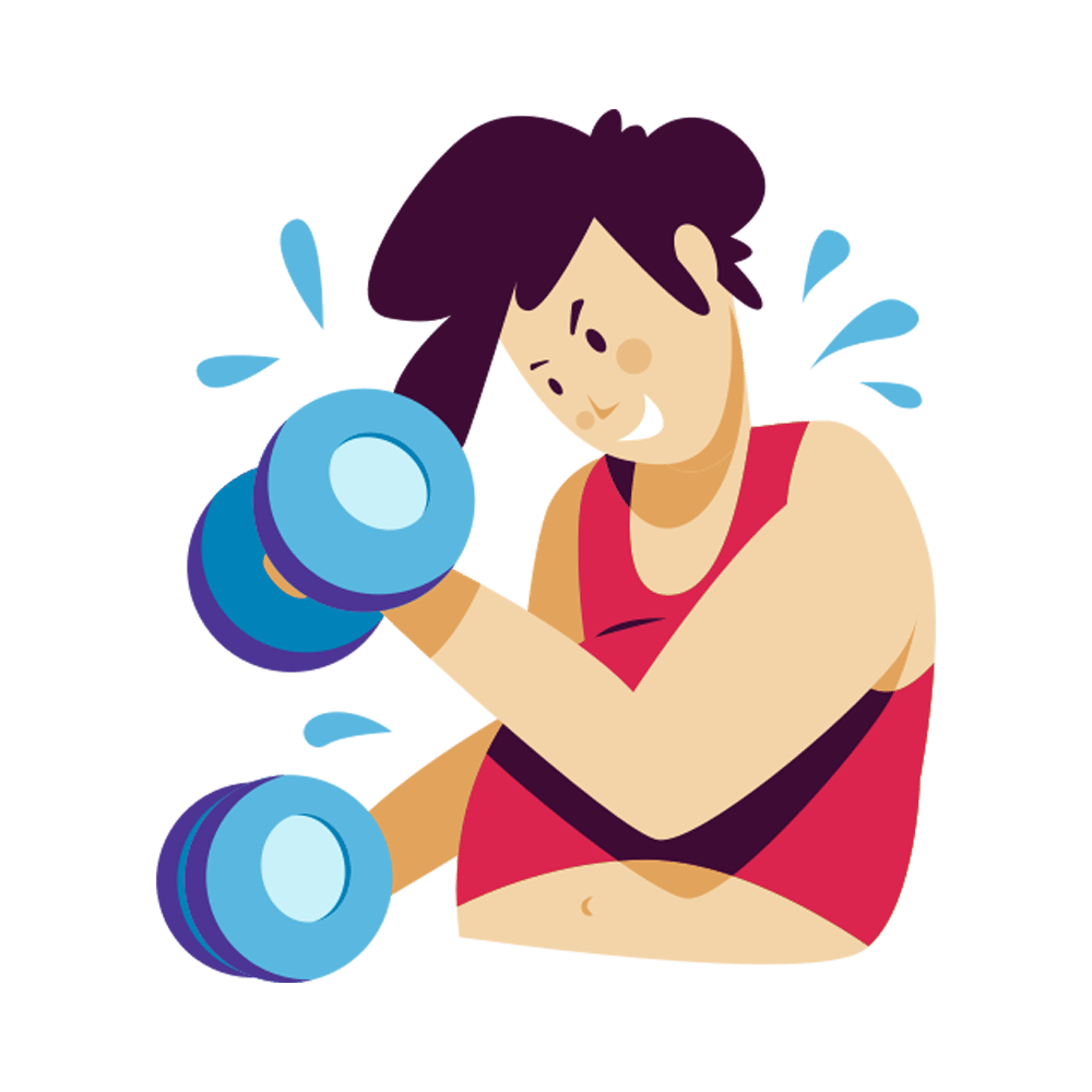 Fitness Gym Free Sticker Transparent Image