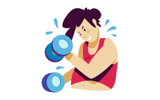 Fitness Gym Free Sticker PNG