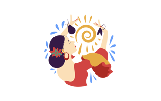 Flamenco Free Sticker PNG