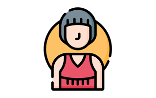Flapper Free Sticker PNG