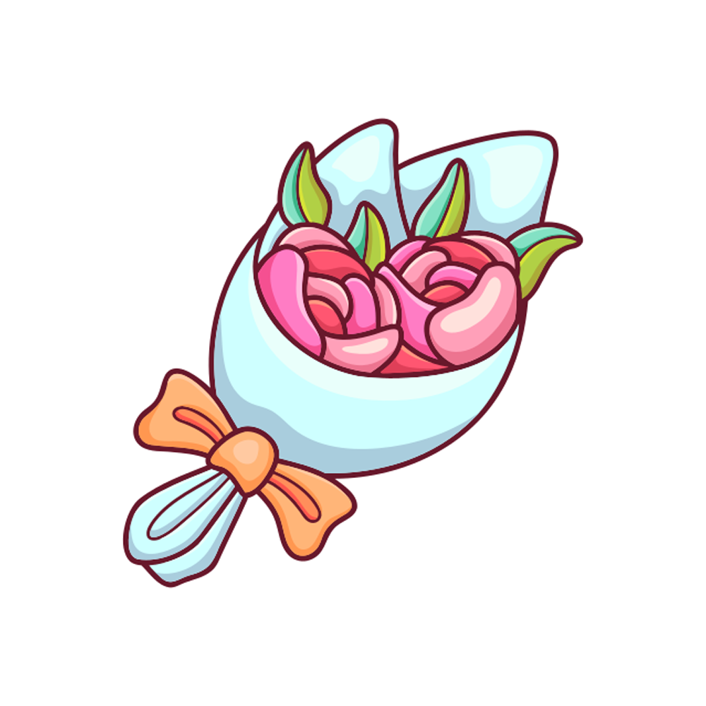 Flower Bouquet Free Sticker Transparent Photo