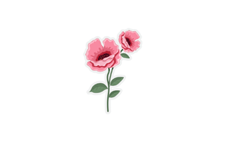 Flower Bouquet Free Sticker PNG
