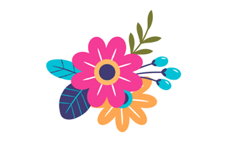 Flower Free Sticker PNG