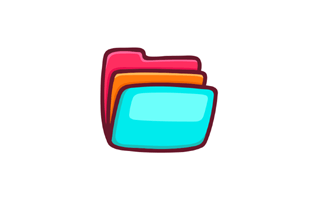 Folder Free Sticker PNG
