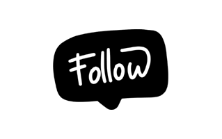 Follow Free Sticker PNG