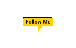 Follow Me Free Sticker PNG