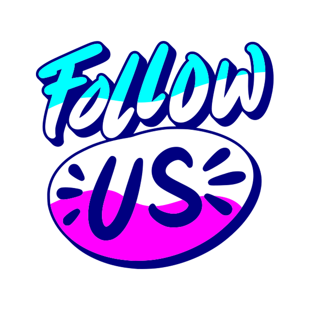 Follow Us Sticker Photo Transparent Picture