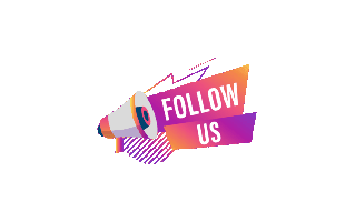 Follow Us Sticker