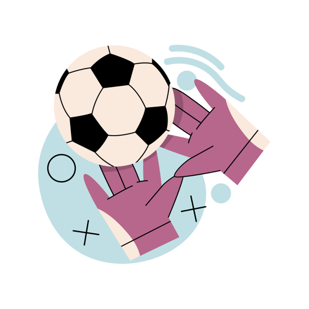 Football Goalkeeper Sticker Photo Transparent Photo