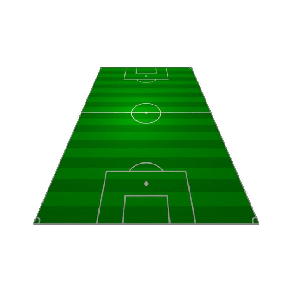 Football Pitch Sticker Photo Transparent Photo