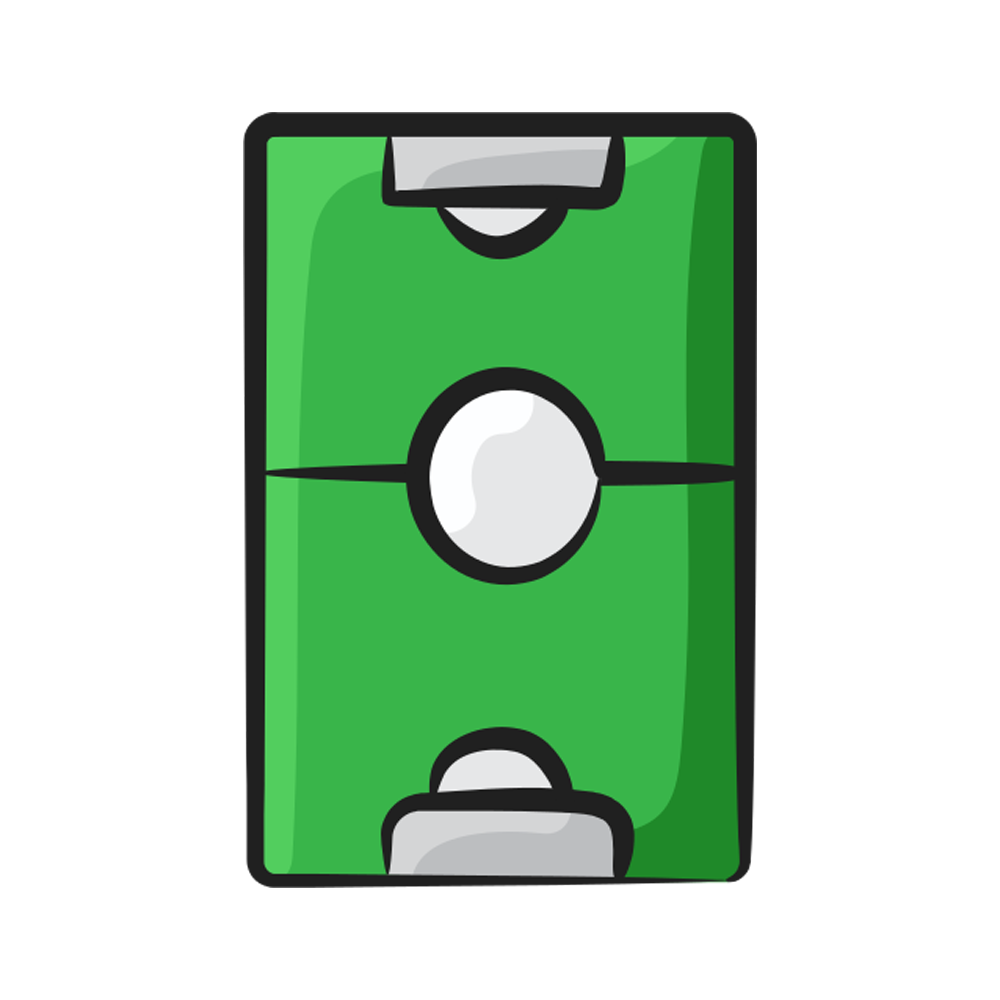 Football Pitch Sticker Photo Transparent Picture