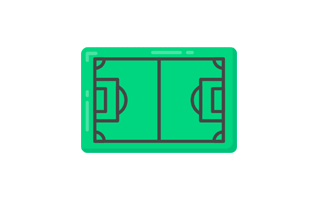 Football Pitch Sticker PNG