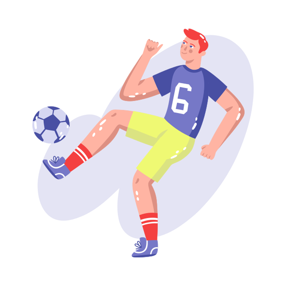 Footballer Free Sticker Photo Transparent Clipart