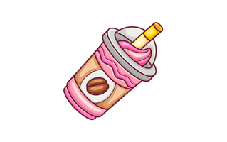 Frappe Free Sticker PNG