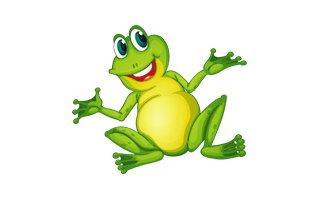 Frog Cartoon PNG