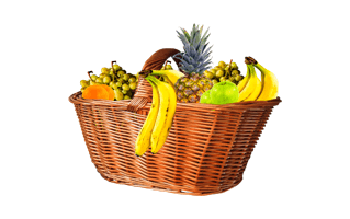 Fruit Basket PNG