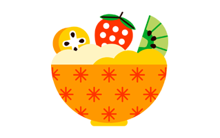 Fruit Salad Sticker PNG