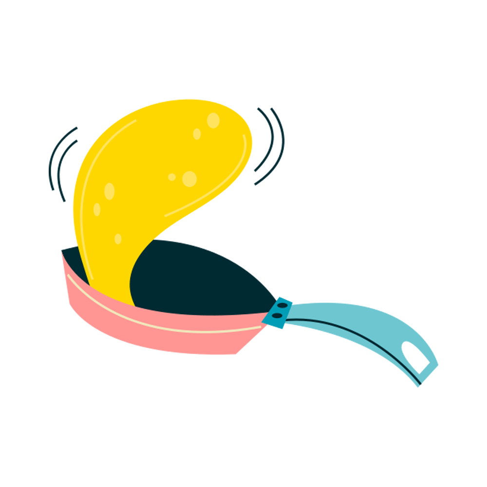 Frying Pan Free Sticker Transparent Picture
