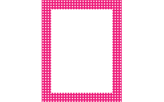 Fuchsia Border Frame PNG
