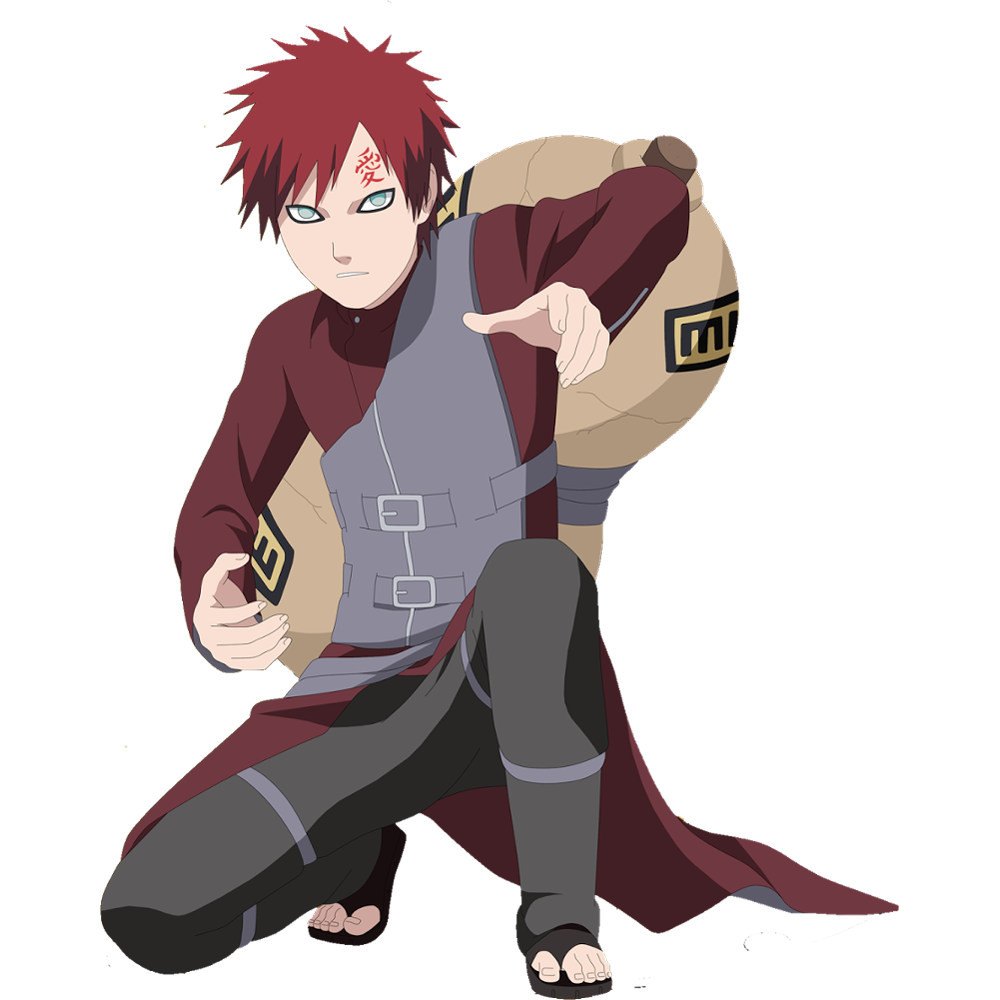 Gaara Naruto PNG Images (Transparent HD Photo Clipart)