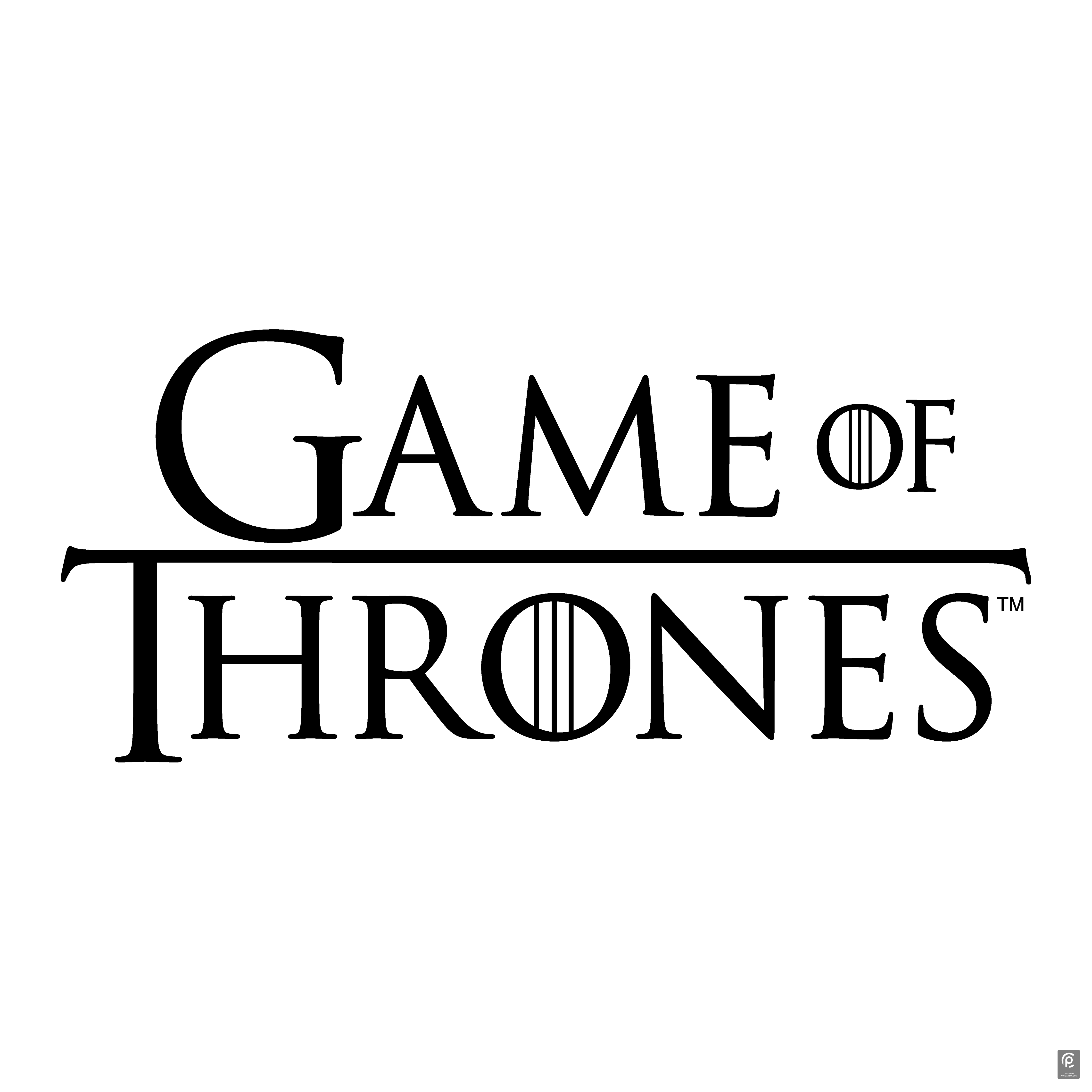 Game of Thrones Logo Transparent Clipart