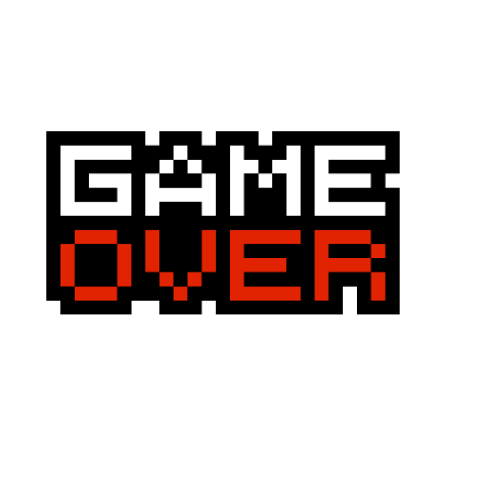 Game Over Sticker Transparent Gallery