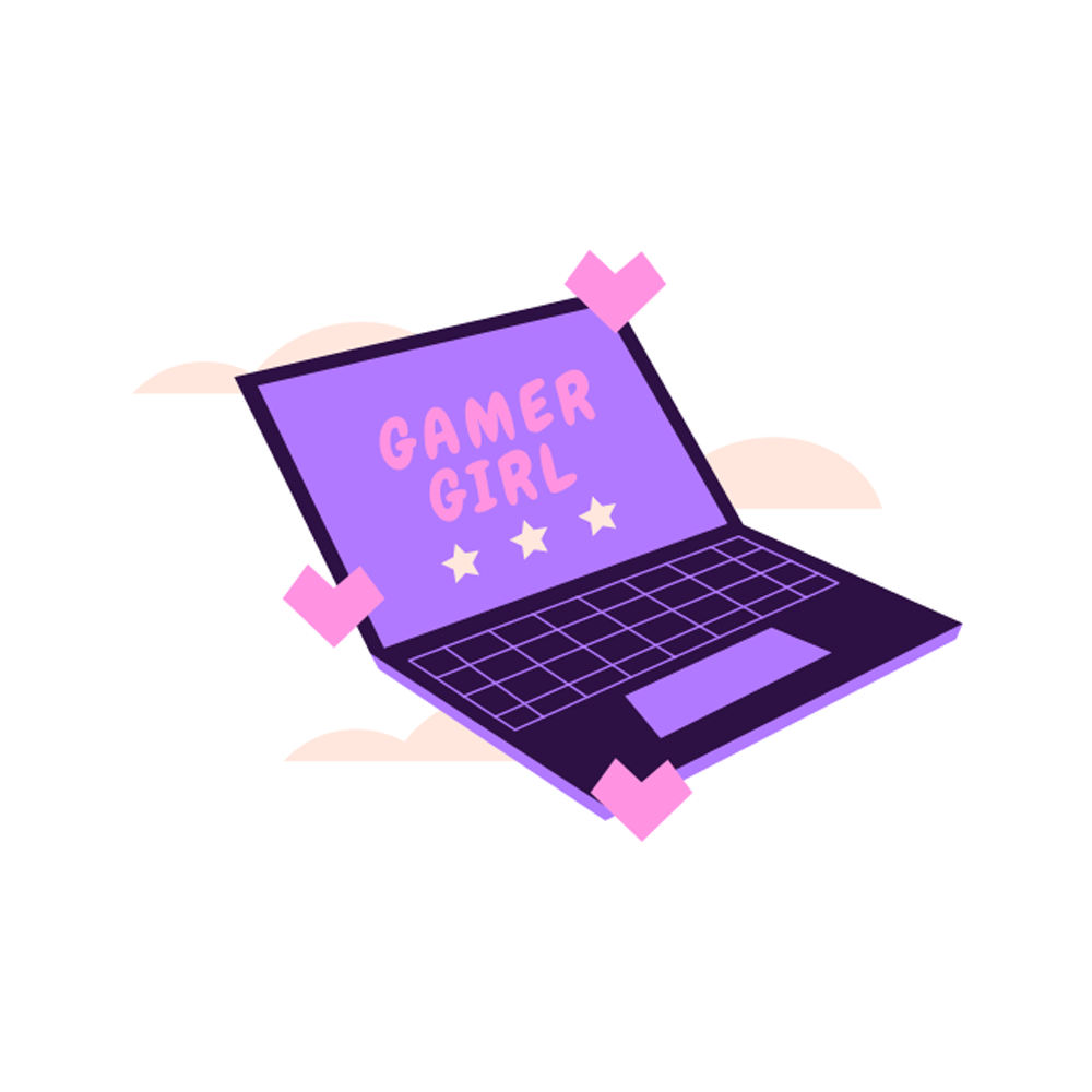 Gamer Free Sticker Transparent Picture