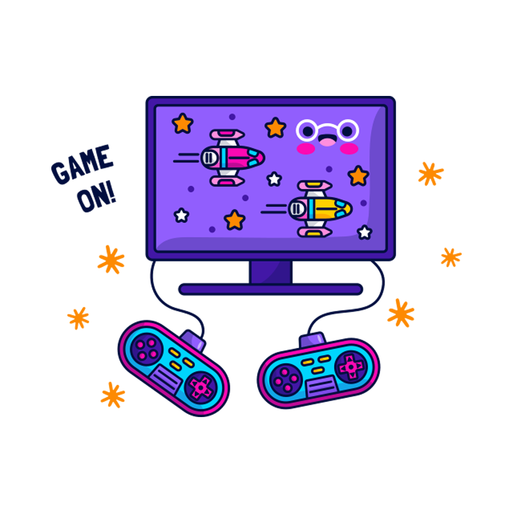Gamer Free Sticker Transparent Clipart