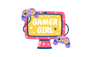 Gamer Sticker PNG