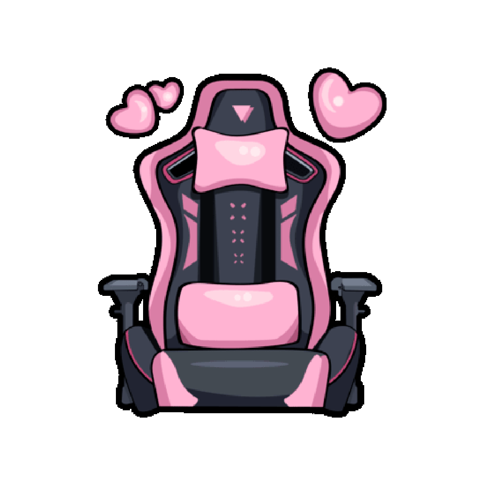 Gaming Chair Free Sticker Transparent Image