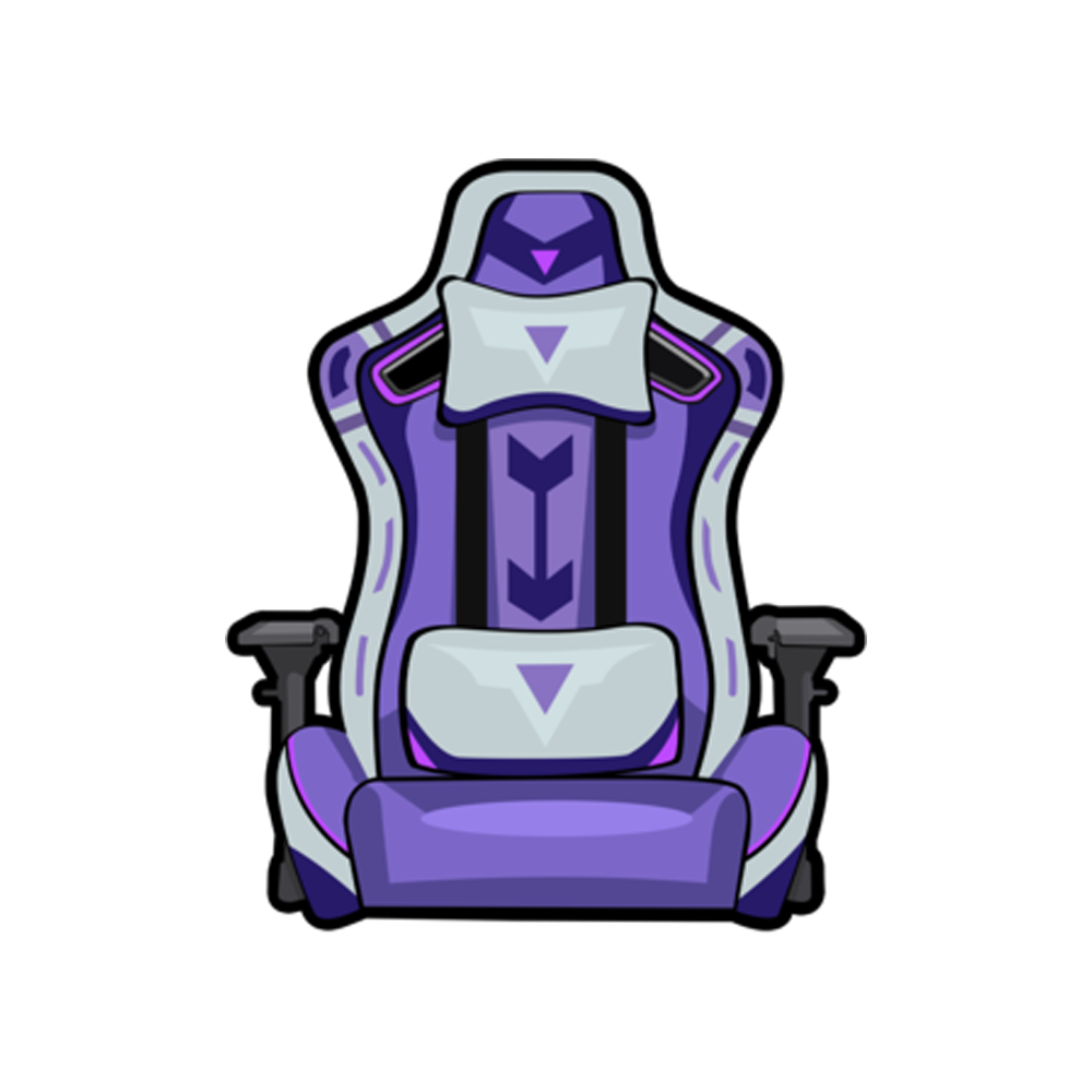 Gaming Chair Sticker Transparent Picture