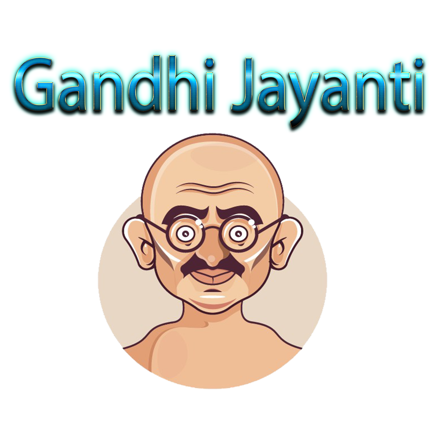 Gandhi Jayanti Transparent Picture
