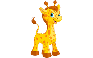 Giraffe Cartoon PNG