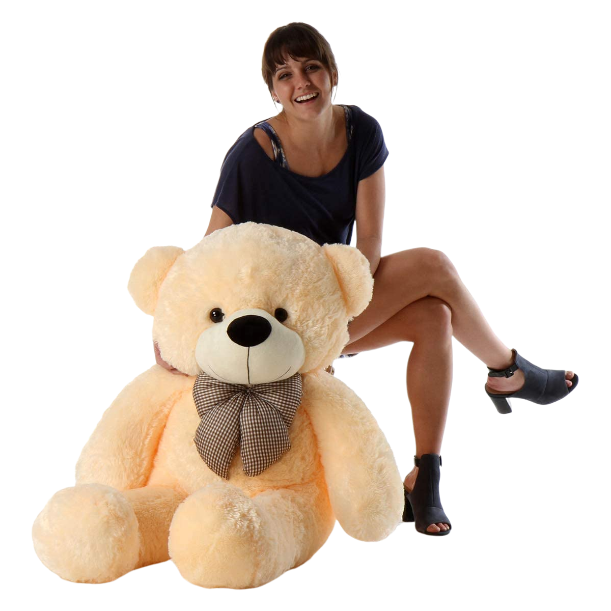 Girl with Teddy Bear Transparent Gallery