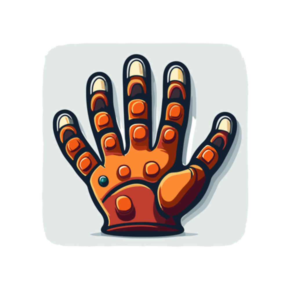 Give Me Five Free Sticker Transparent Image