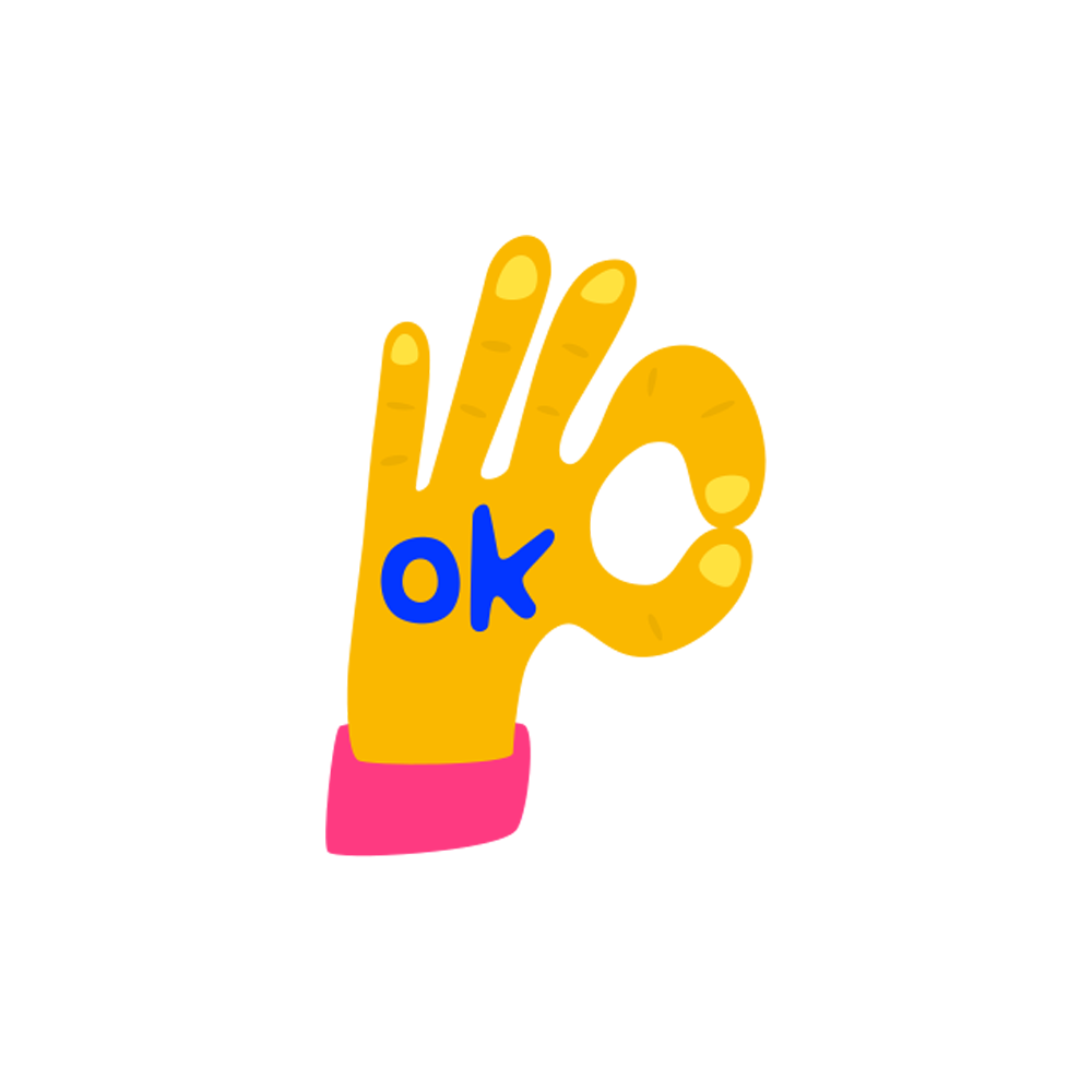 Give Me Five Free Sticker Transparent Photo
