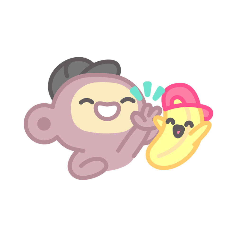 Give Me Five Free Sticker Transparent Clipart